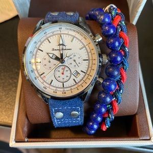 Tommy Bahama Men's Quartz Watch 313522SLV040